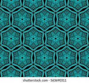 Modern geometric seamless pattern. For design, page fill, wallpaper. Vector illustration