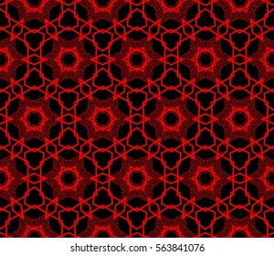 Modern geometric seamless pattern. For design, page fill, wallpaper. Vector illustration