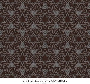 Modern geometric seamless pattern. For design, page fill, wallpaper. Vector illustration