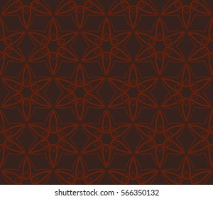 Modern geometric seamless pattern. For design, page fill, wallpaper. Vector illustration