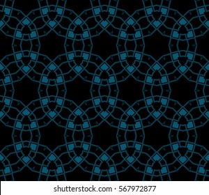 Modern geometric seamless pattern. For design, page fill, wallpaper. Vector illustration