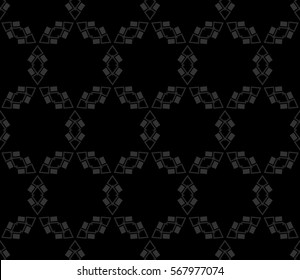 Modern geometric seamless pattern. For design, page fill, wallpaper. Vector illustration
