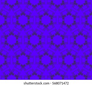 Modern geometric seamless pattern. For design, page fill, wallpaper. Vector illustration
