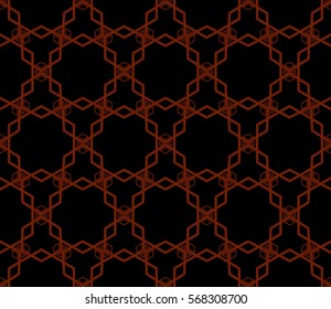 Modern geometric seamless pattern. For design, page fill, wallpaper. Vector illustration