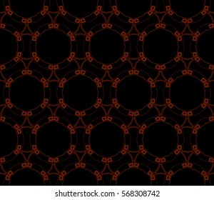 Modern geometric seamless pattern. For design, page fill, wallpaper. Vector illustration