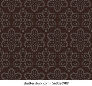 Modern geometric seamless pattern. For design, page fill, wallpaper. Vector illustration