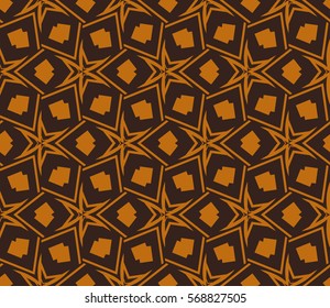 Modern geometric seamless pattern. For design, page fill, wallpaper. Vector illustration