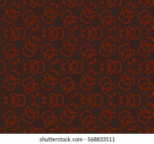 Modern geometric seamless pattern. For design, page fill, wallpaper. Vector illustration
