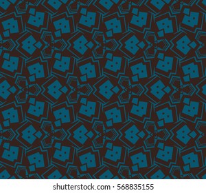 Modern geometric seamless pattern. For design, page fill, wallpaper. Vector illustration