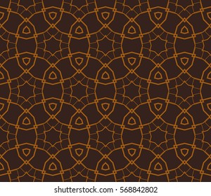 Modern geometric seamless pattern. For design, page fill, wallpaper. Vector illustration