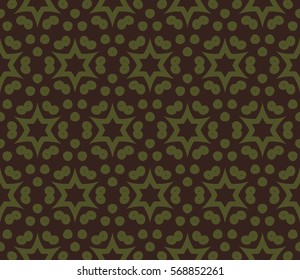 Modern geometric seamless pattern. For design, page fill, wallpaper. Vector illustration