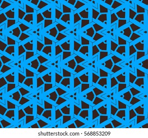 Modern geometric seamless pattern. For design, page fill, wallpaper. Vector illustration