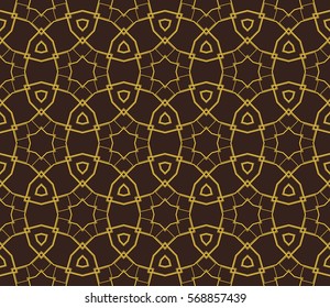 Modern geometric seamless pattern. For design, page fill, wallpaper. Vector illustration
