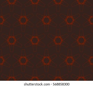 Modern geometric seamless pattern. For design, page fill, wallpaper. Vector illustration