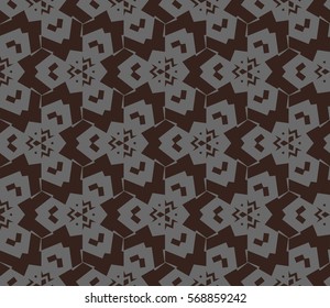 Modern geometric seamless pattern. For design, page fill, wallpaper. Vector illustration