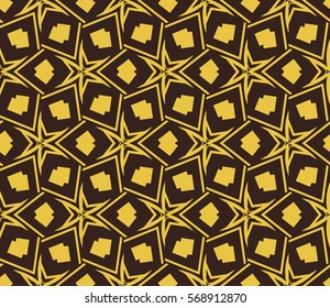 Modern geometric seamless pattern. For design, page fill, wallpaper. Vector illustration
