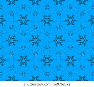 Modern geometric seamless pattern. For design, page fill, wallpaper. Vector illustration