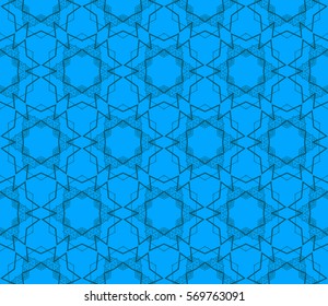 Modern geometric seamless pattern. For design, page fill, wallpaper. Vector illustration