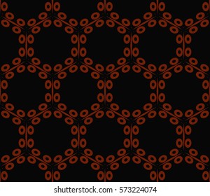 Modern geometric seamless pattern. For design, page fill, wallpaper. Vector illustration