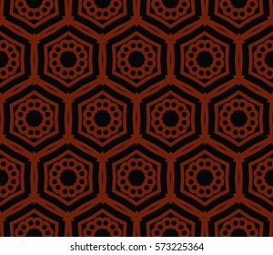 Modern geometric seamless pattern. For design, page fill, wallpaper. Vector illustration