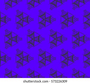 Modern geometric seamless pattern. For design, page fill, wallpaper. Vector illustration
