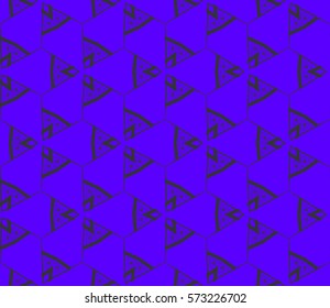 Modern geometric seamless pattern. For design, page fill, wallpaper. Vector illustration