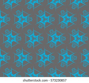 Modern geometric seamless pattern. For design, page fill, wallpaper. Vector illustration