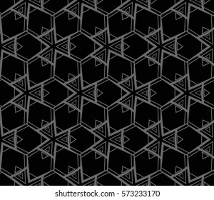 Modern geometric seamless pattern. For design, page fill, wallpaper. Vector illustration