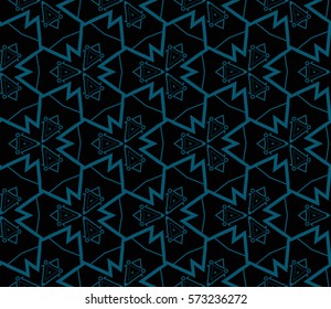 Modern geometric seamless pattern. For design, page fill, wallpaper. Vector illustration