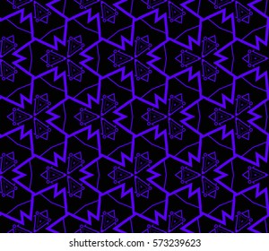 Modern geometric seamless pattern. For design, page fill, wallpaper. Vector illustration