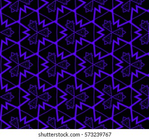 Modern geometric seamless pattern. For design, page fill, wallpaper. Vector illustration