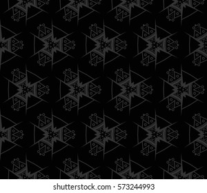 Modern geometric seamless pattern. For design, page fill, wallpaper. Vector illustration