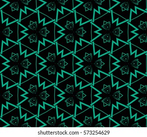 Modern geometric seamless pattern. For design, page fill, wallpaper. Vector illustration