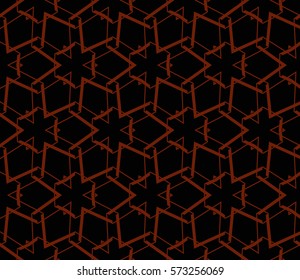 Modern geometric seamless pattern. For design, page fill, wallpaper. Vector illustration