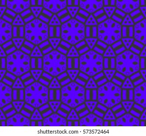 Modern geometric seamless pattern. For design, page fill, wallpaper. Vector illustration