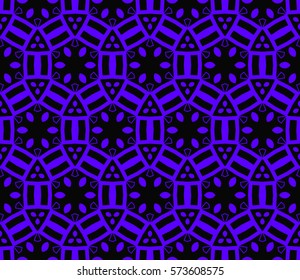 Modern geometric seamless pattern. For design, page fill, wallpaper. Vector illustration