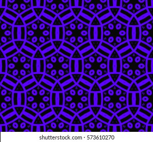 Modern geometric seamless pattern. For design, page fill, wallpaper. Vector illustration
