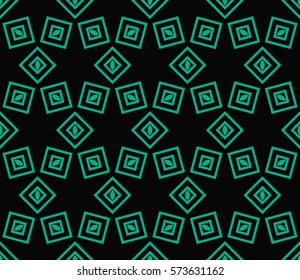 Modern geometric seamless pattern. For design, page fill, wallpaper. Vector illustration