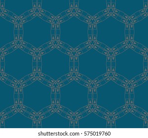 Modern geometric seamless pattern. For design, page fill, wallpaper. Vector illustration