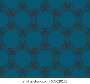 Modern geometric seamless pattern. For design, page fill, wallpaper. Vector illustration