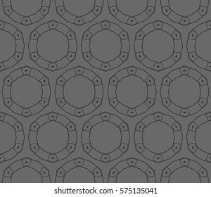 Modern geometric seamless pattern. For design, page fill, wallpaper. Vector illustration