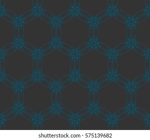 Modern geometric seamless pattern. For design, page fill, wallpaper. Vector illustration