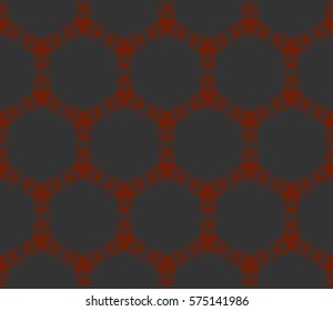 Modern geometric seamless pattern. For design, page fill, wallpaper. Vector illustration