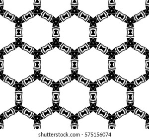 Modern geometric seamless pattern. For design, page fill, wallpaper. Vector illustration