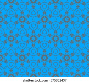 Modern geometric seamless pattern. For design, page fill, wallpaper. Vector illustration