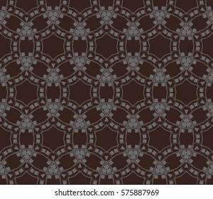 Modern geometric seamless pattern. For design, page fill, wallpaper. Vector illustration