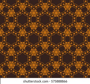 Modern geometric seamless pattern. For design, page fill, wallpaper. Vector illustration