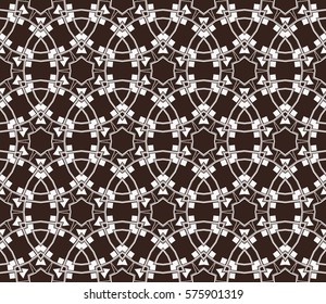 Modern geometric seamless pattern. For design, page fill, wallpaper. Vector illustration