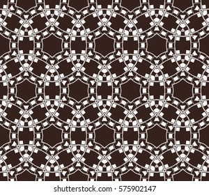 Modern geometric seamless pattern. For design, page fill, wallpaper. Vector illustration