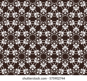 Modern geometric seamless pattern. For design, page fill, wallpaper. Vector illustration